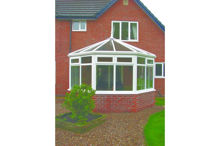 Your dream conservatory is now complete and ready for internal finishing with your choice of window boards, skirtings, flooring and lighting.