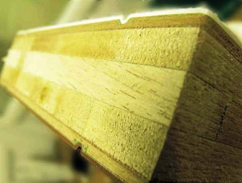 laminated timber core