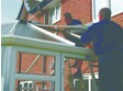 Double glazed sealed units or polycarbonate roof panels are installed.