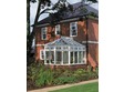 White dwarf wall Victorian conservatory with glass roof
