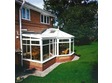 Victorian P shape with opal polycarbonate roof