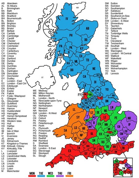 Mainland UK Map