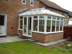 completed conservatory